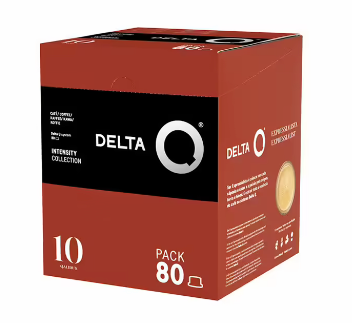 CAPSULES QALIDUS N°10 DELTA Q PACK DE 80